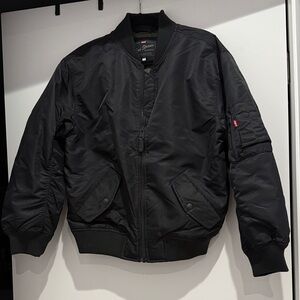 Levi's Black Men's Bomber Jacket